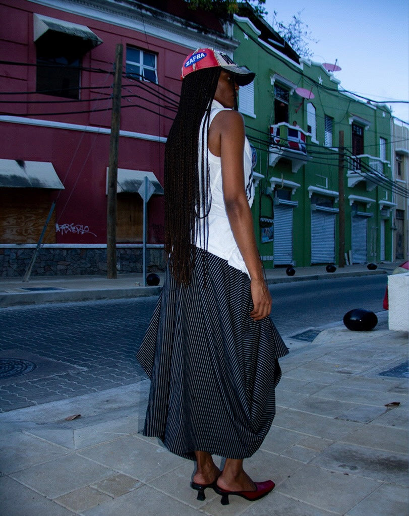 COCOON DRAPE SKIRT