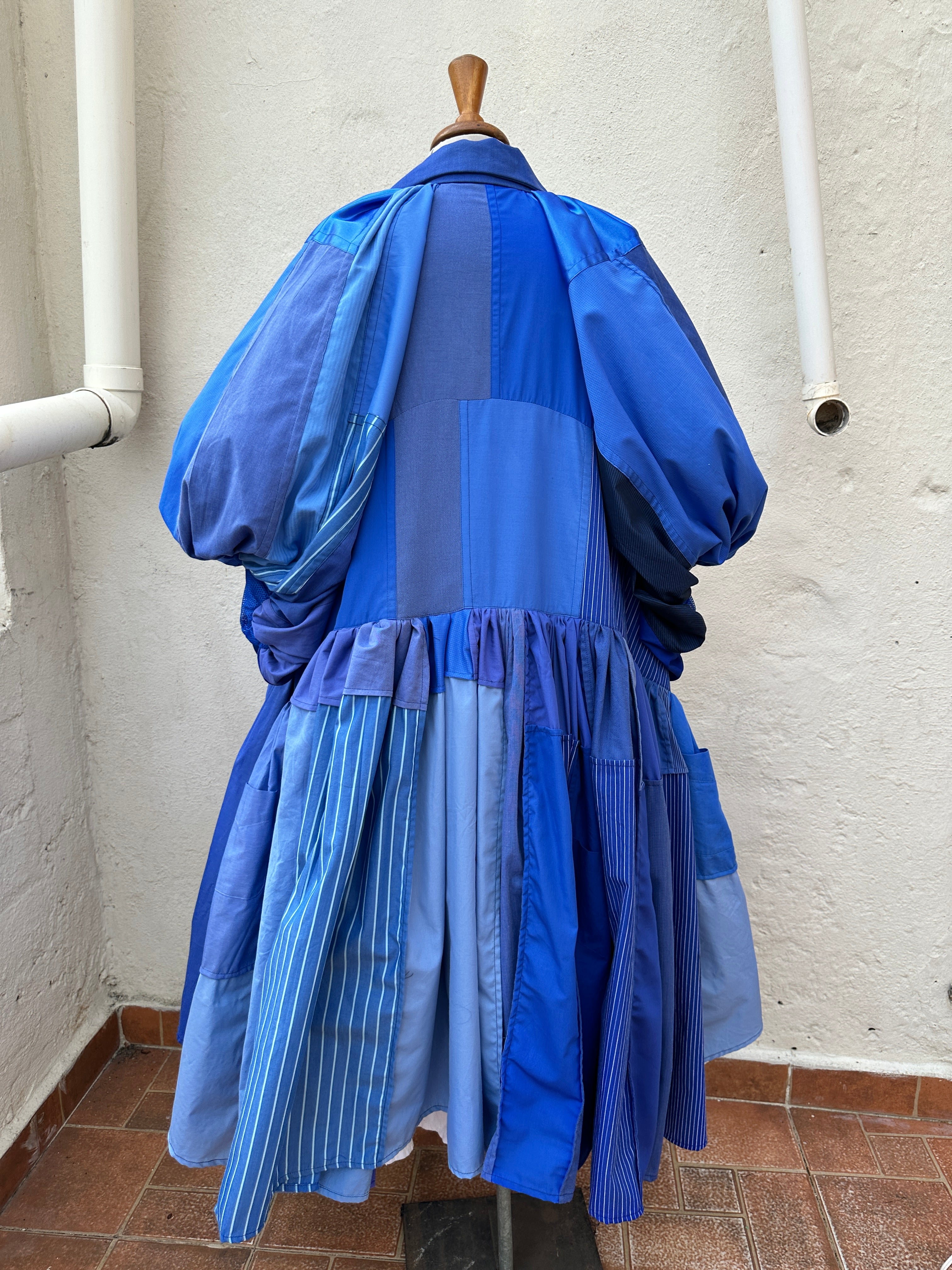 Oversized shirt dress