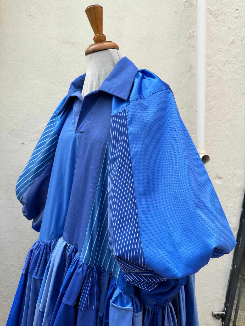 Oversized shirt dress