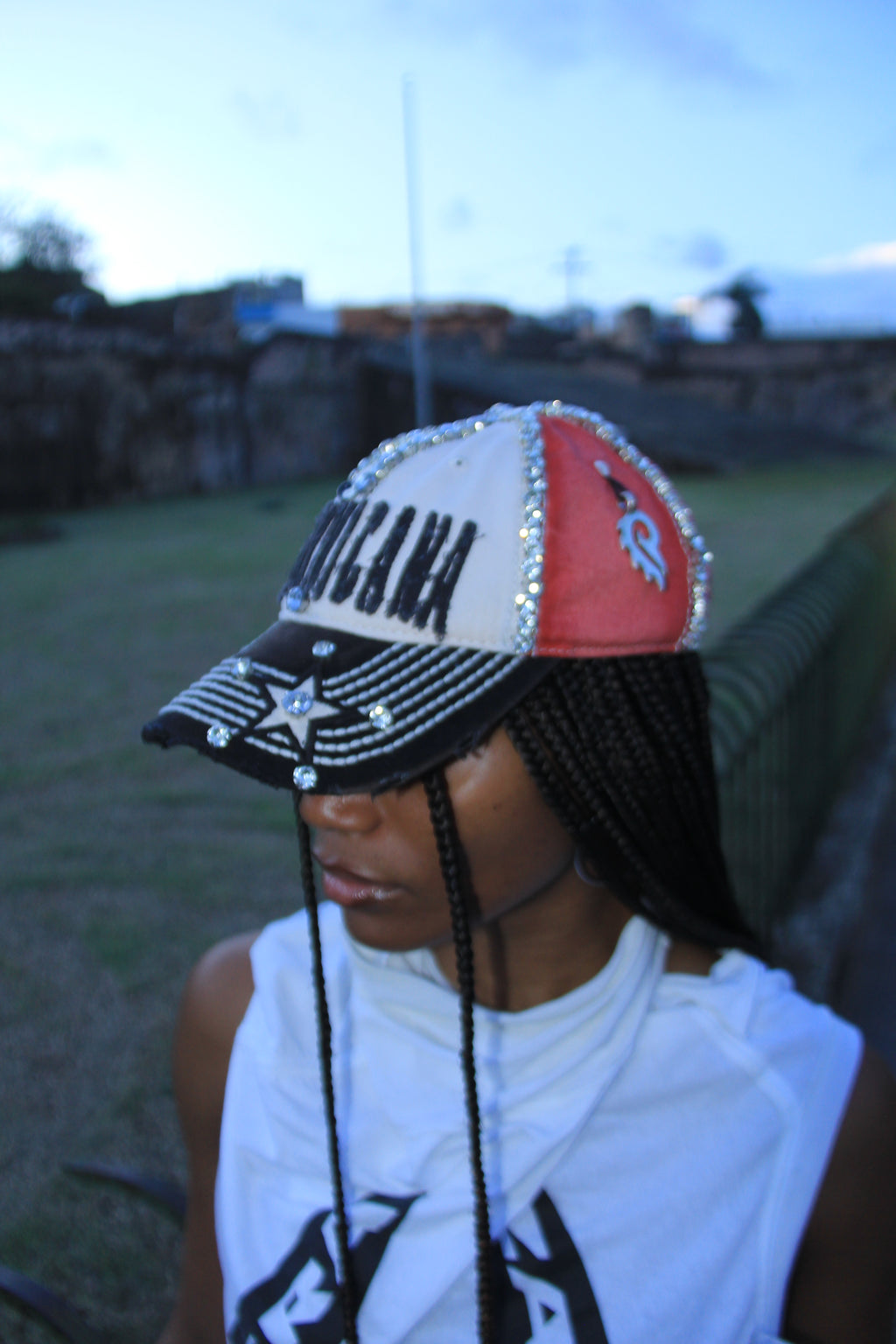 BEDAZZLED ZAFRA CAP