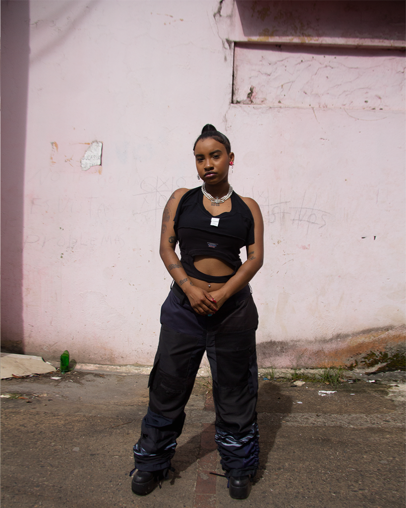 GATHERED CARGO TROUSERS