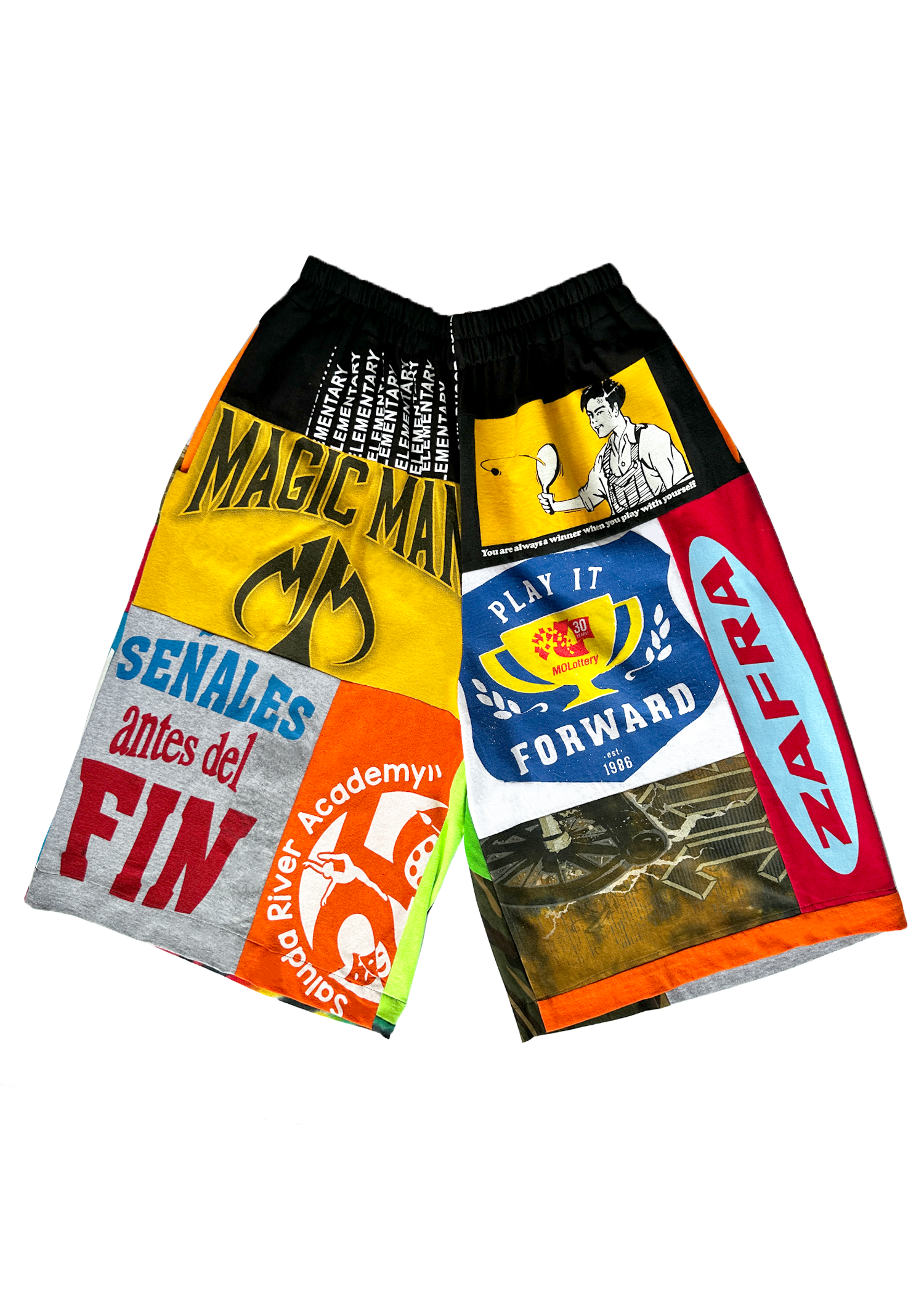 ZAFRA REMIX GRAPHIC SHORT